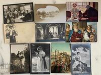 Old cards (10 pcs.) - The beginning of the 20th century - Lot 14