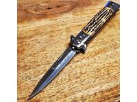 Automatic knife, pocket knife, folding knife, dagger blade