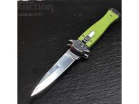 Automatic knife, pocket knife, folding knife, dagger blade