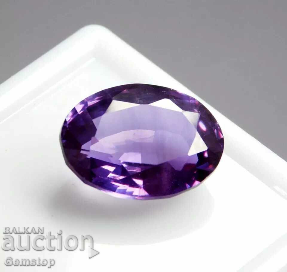 BZC! 6.90k natural alexandrite oval cert.VGTL from 1st class!