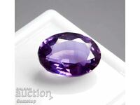 BZC! 6.90k natural alexandrite oval cert.VGTL from 1st class!