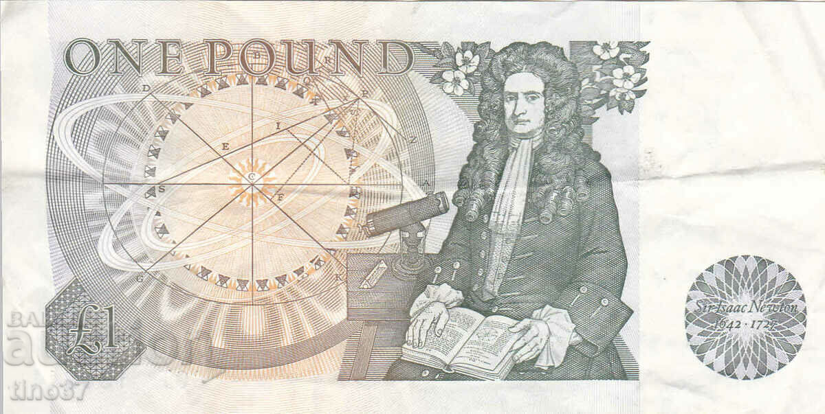 Auction tino37 - GREAT BRITAIN - ENGLAND - 1 POUND - 1978/80 - VF Auction tino37 - GREAT BRITAIN - ENGLAND - 1 POUND - 1978/80 - VF