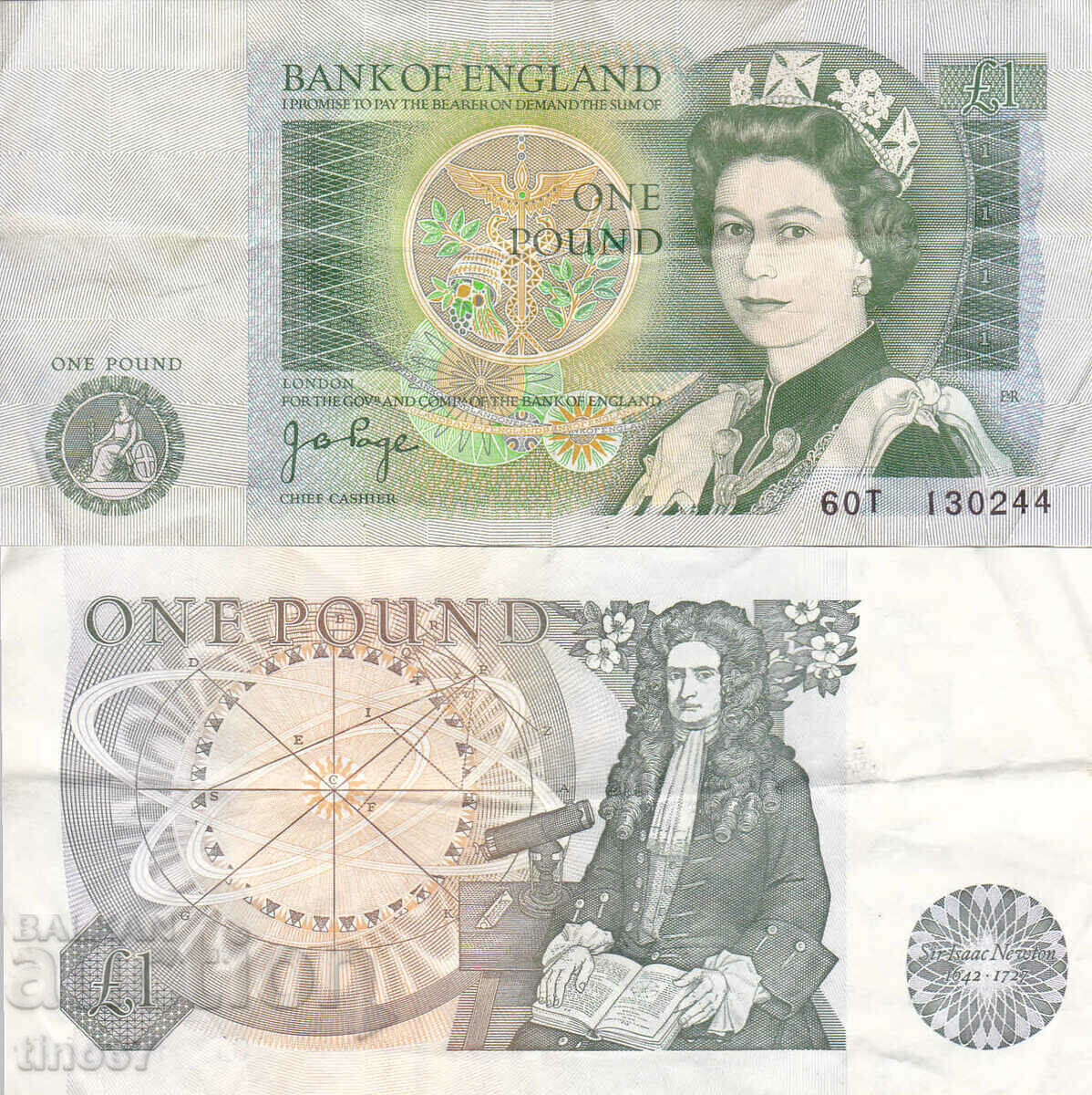 tino37 - GREAT BRITAIN - ENGLAND - 1 POUND - 1978/80 - VF tino37 - GREAT BRITAIN - ENGLAND - 1 POUND - 1978/80 - VF