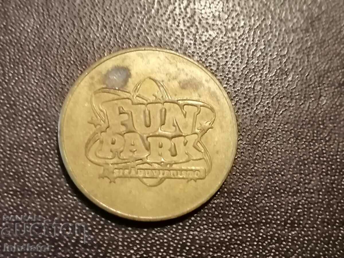 theme park token