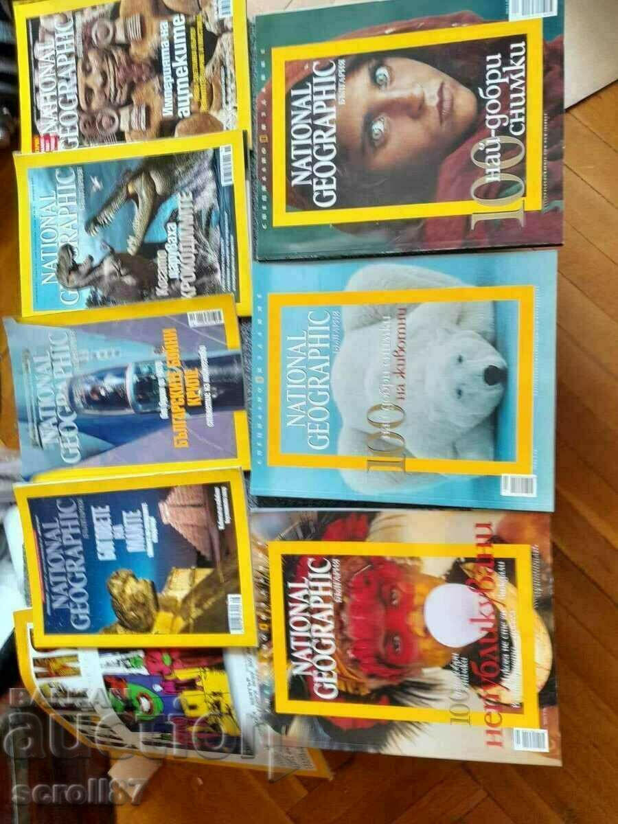 Three National Geographic Special Editions + magazines