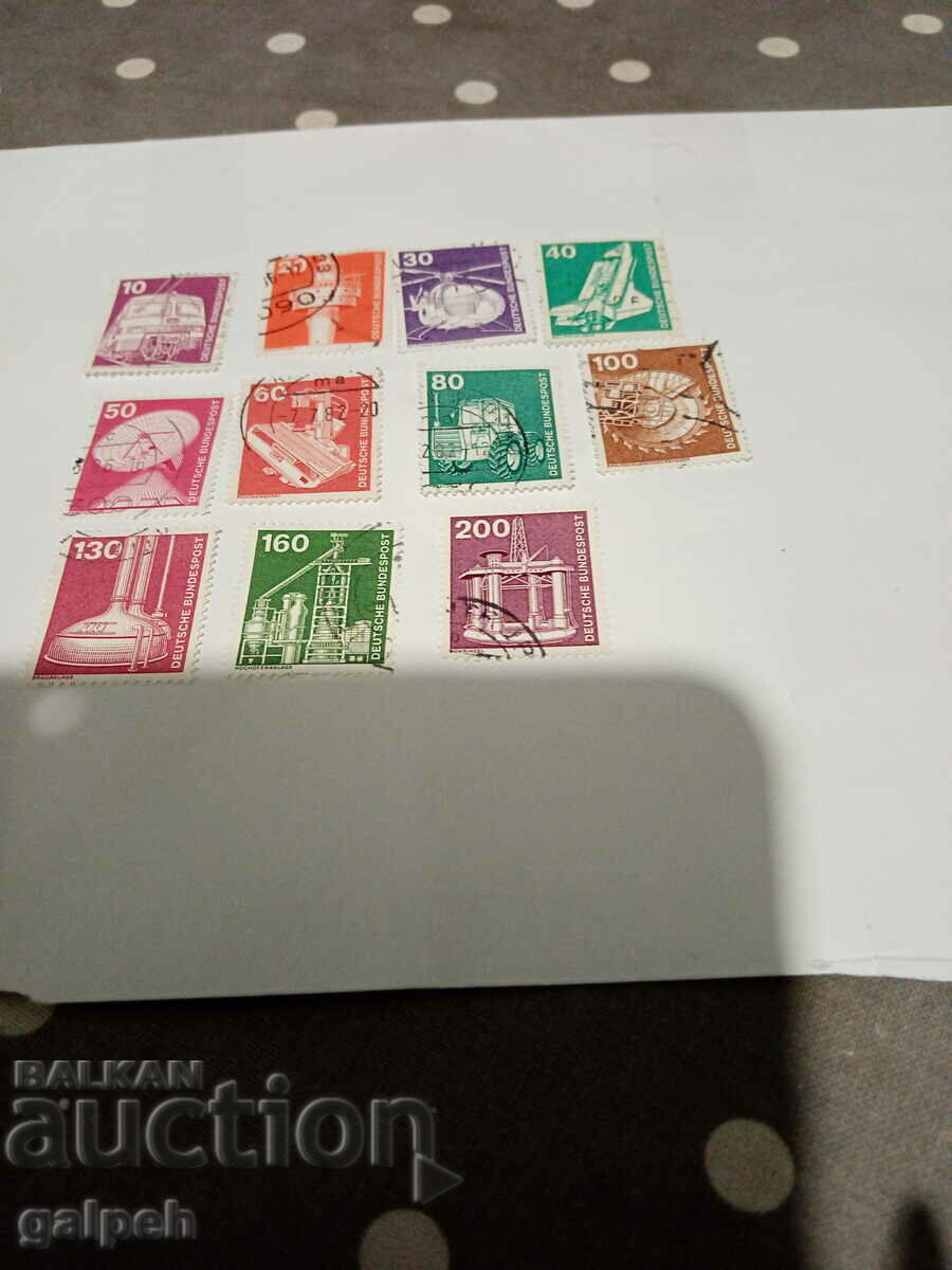 Delivery of Postage stamps - GERMANY Delivery of Postage stamps - GERMANY