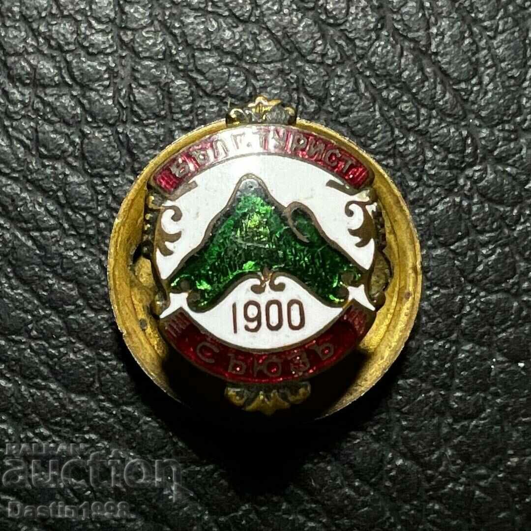 RARE ROYAL TOURIST UNION BADGE 1900