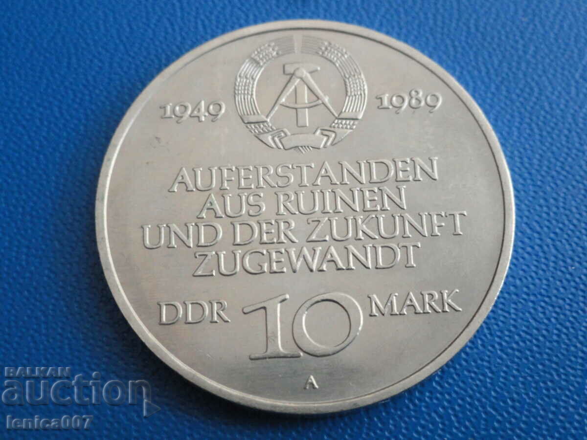 Delivery of Germany 1989 - 10 stamps ''40 GDR''