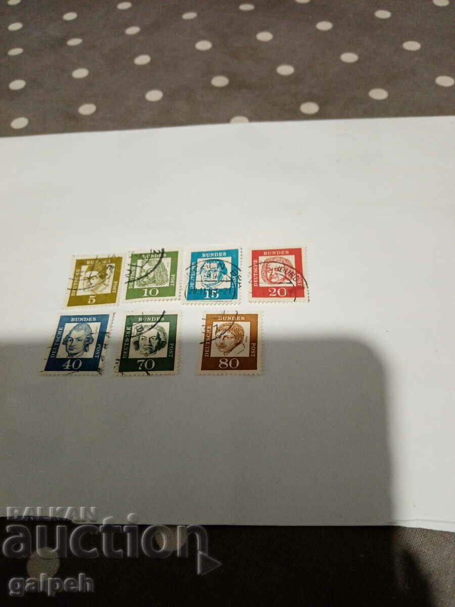 Postage stamps - GERMANY with price 0.70 BGN | € 0.36 Postage stamps - GERMANY with price 0.70 BGN | € 0.36