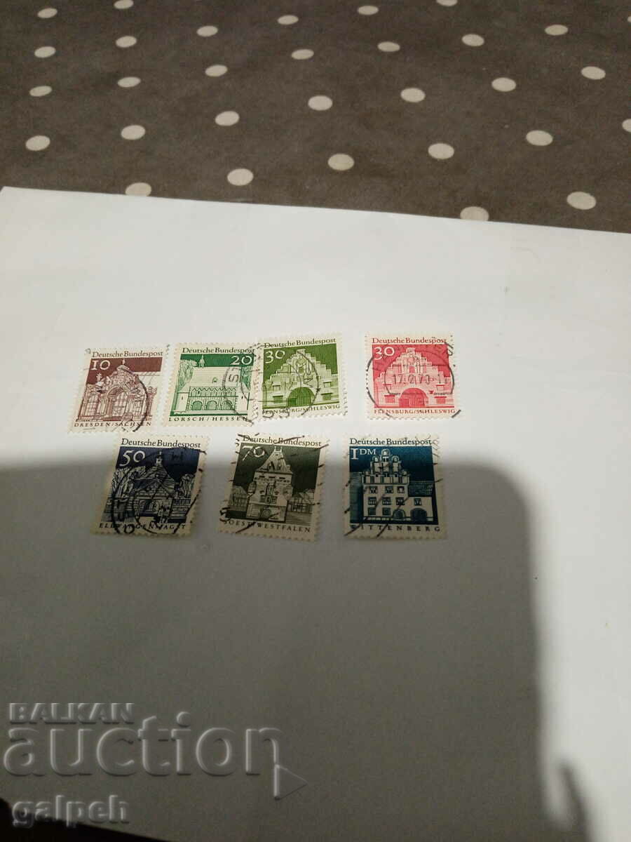 Postage stamps - GERMANY with price 0.70 BGN | € 0.36 Postage stamps - GERMANY with price 0.70 BGN | € 0.36