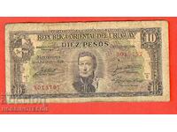 URUGUAY URUGUAY 10 Peso issue - issue 1939 - 1