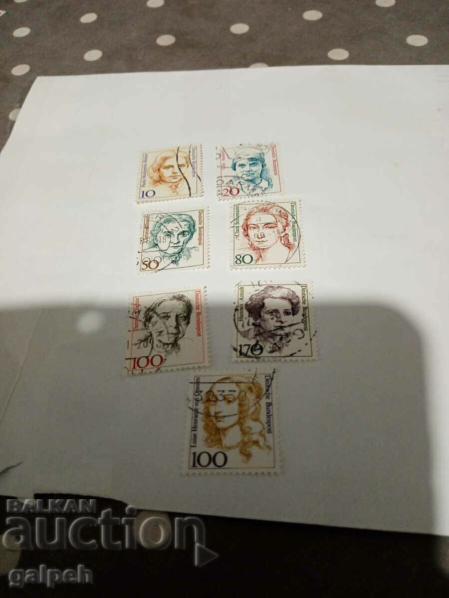 Postage stamps - GERMANY with price 0.70 BGN | € 0.36 Postage stamps - GERMANY with price 0.70 BGN | € 0.36