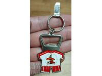 Soccer World Cup Mexico 1986 Pique Poland Keychain