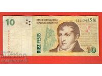 ARGENTINA ARGENTINA 10 Peso issue issue 2008 series M