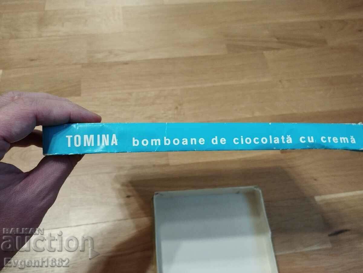 Delivery of Old Box of Chocolates Romania Woman Delivery of Old Box of Chocolates Romania Woman