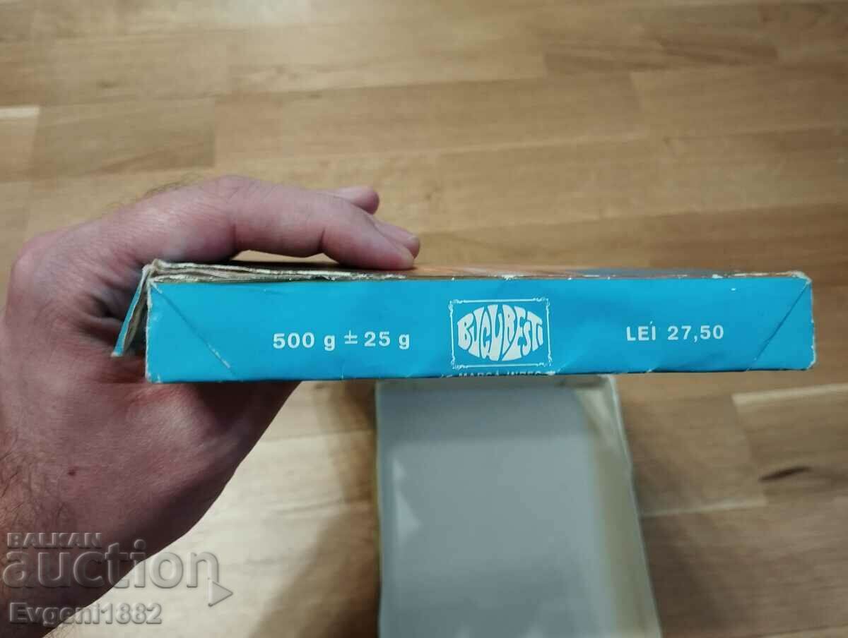 Old Box of Chocolates Romania Woman - 5 Old Box of Chocolates Romania Woman - 5