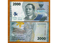 ИНДОНЕЗИЯ INDONESIA 2000 - 2 000 емисия issue 2022 НОВА UNC