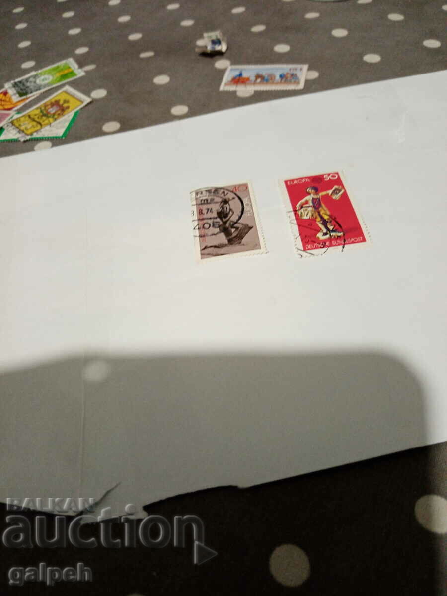 Marca poștală - GERMANIA cu preț 0.20 BGN | € 0.10 Marca poștală - GERMANIA cu preț 0.20 BGN | € 0.10