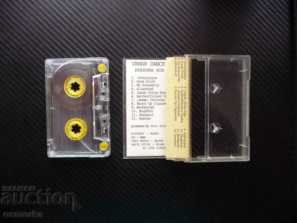 Urban Dance Squad Persona non grata денс музика аудио касета с цена 12.00 лв. | € 6.14 Urban Dance Squad Persona non grata денс музика аудио касета с цена 12.00 лв. | € 6.14