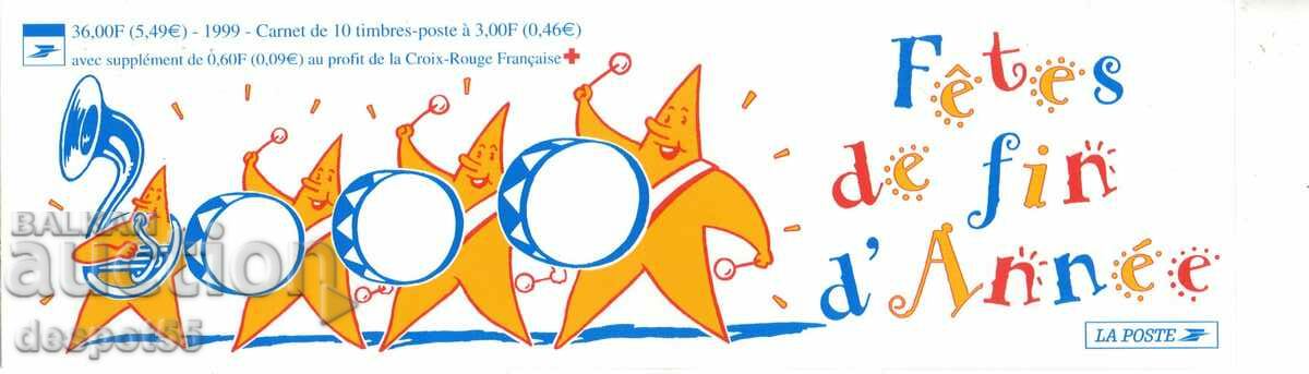1999. France. Red cross. Carnet. with price 7.50 BGN | € 3.83 1999. France. Red cross. Carnet. with price 7.50 BGN | € 3.83
