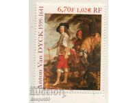 1999. France. 400 years since the birth of Anton van Dyck, .