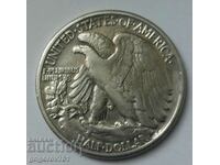 1/2 Dollar Silver USA 1944 - Silver Coin #8