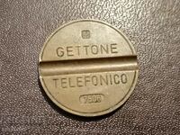 token telephone Italy Telefonica