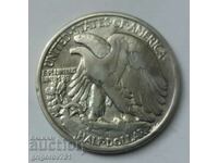 1/2 Dollar Silver USA 1942 - Silver Coin #10