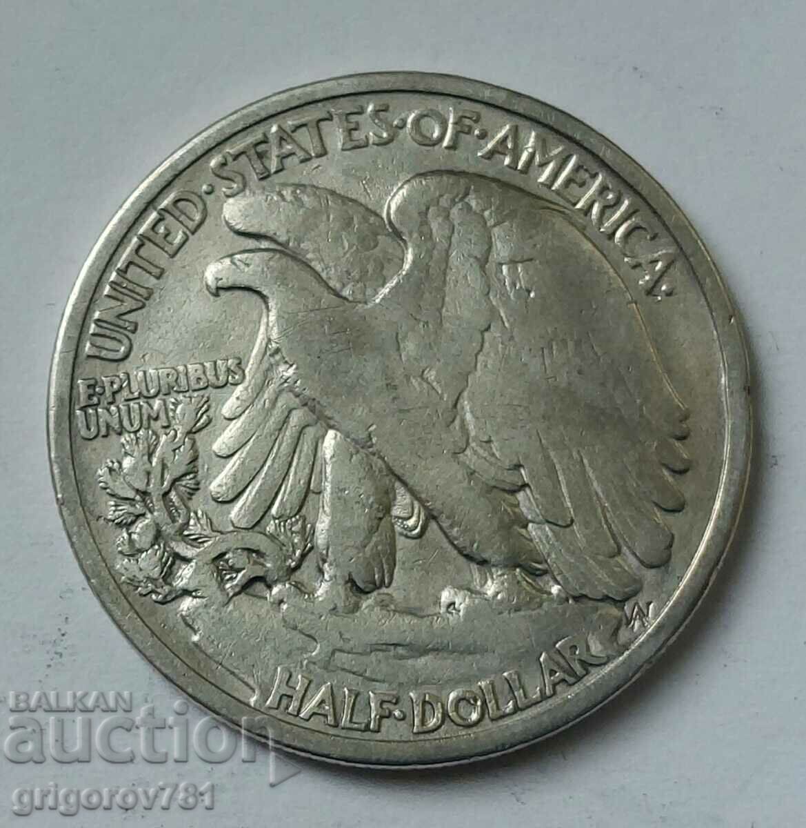 1/2 Dollar Silver USA 1936 - Silver Coin #11