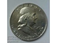 1/2 Dollar Silver USA 1949 - Silver Coin #12