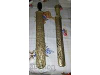 Two pieces of unique old massive Nepal Dagger, Kama