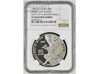 25 BGN 1986 - Griffin NGC PF 68 Ultra Cameo