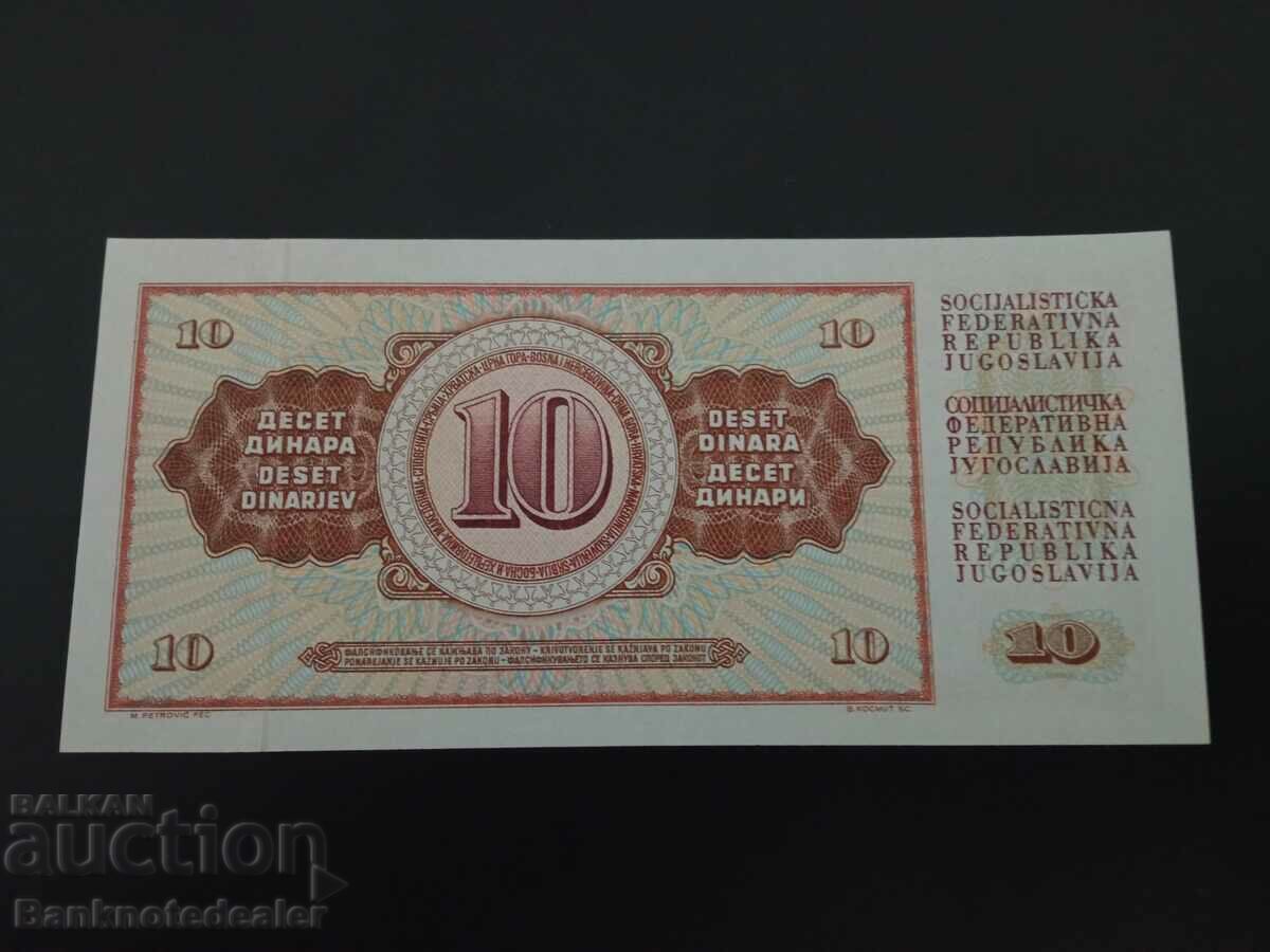 Yugoslavia 10 Dinara 1978 Pick 87a Ref 5754 with price 0.75 BGN | € 0.38 Yugoslavia 10 Dinara 1978 Pick 87a Ref 5754 with price 0.75 BGN | € 0.38