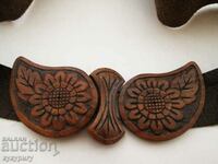 Old wooden pafta pafti carving for folk costume