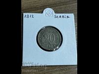 Serbia 1912 20 de perechi