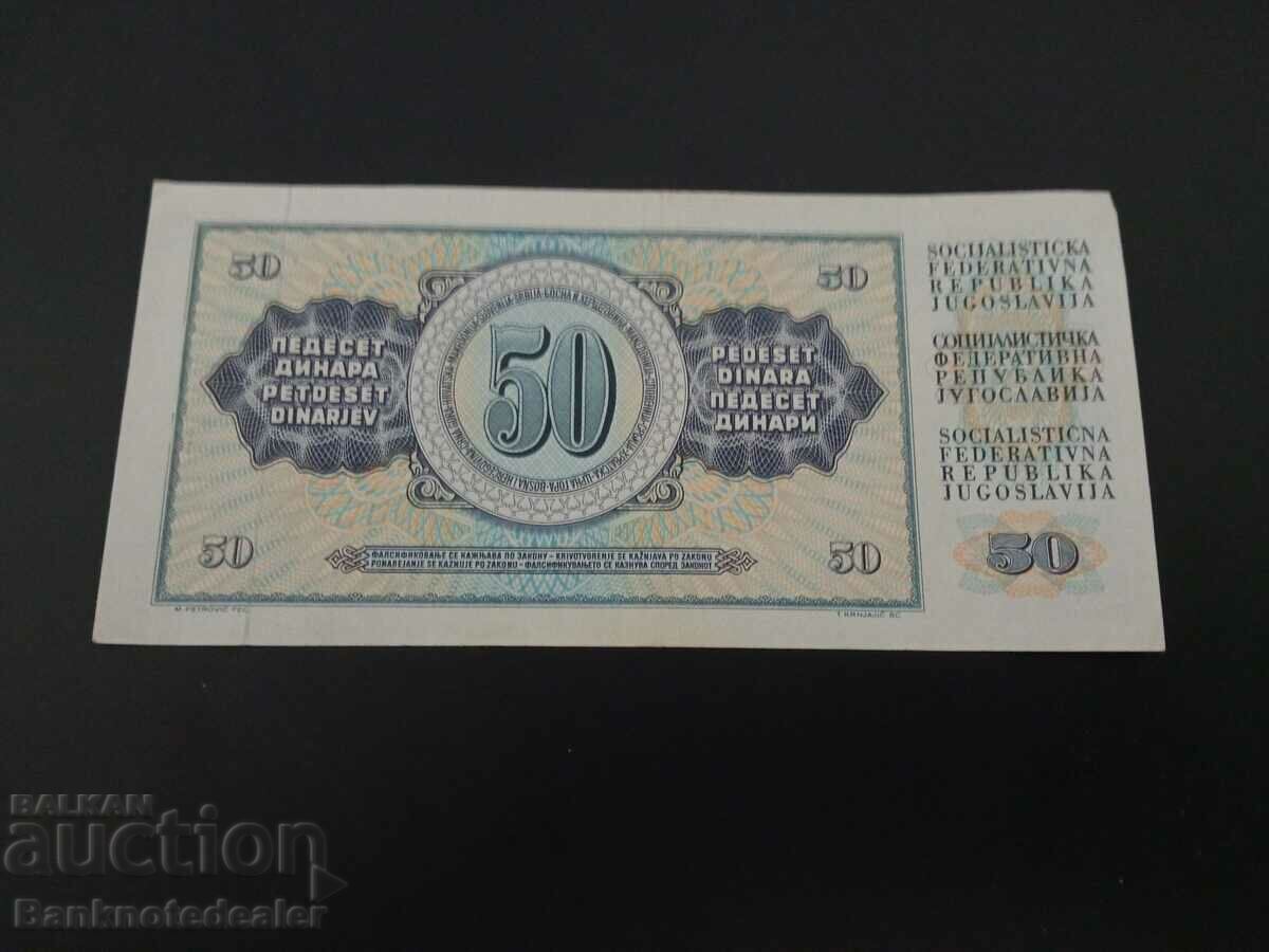 Yugoslavia 50 Dinara 1968 Pick 83c Ref 5477 with price 5.00 BGN | € 2.56 Yugoslavia 50 Dinara 1968 Pick 83c Ref 5477 with price 5.00 BGN | € 2.56