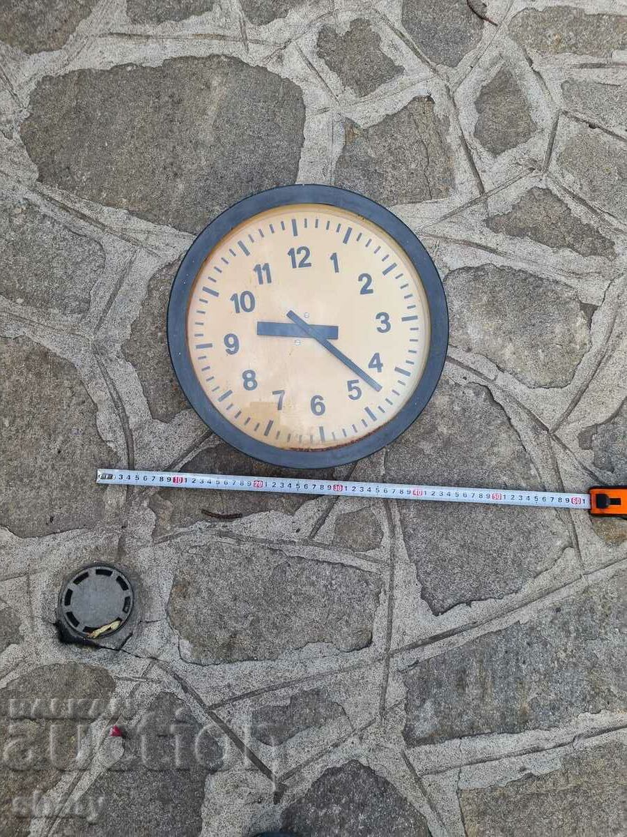 Old train station clock