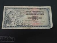 Γιουγκοσλαβία 1000 Dinara 1978 Pick 92b Ref 4717