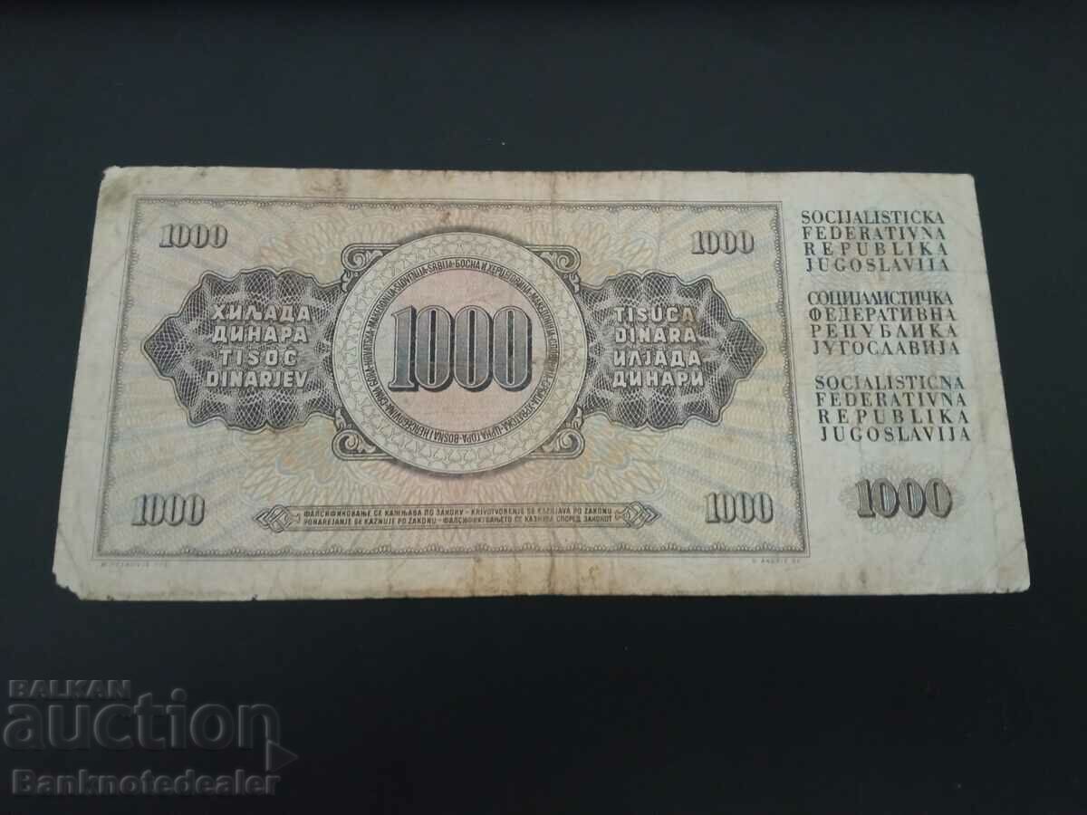 Yugoslavia 1000 Dinara 1978 Pick 92b Ref 0835 with price 0.25 BGN | € 0.13 Yugoslavia 1000 Dinara 1978 Pick 92b Ref 0835 with price 0.25 BGN | € 0.13