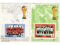 TUVALU 1986 Mexico World Cup 2 S/S- MNH