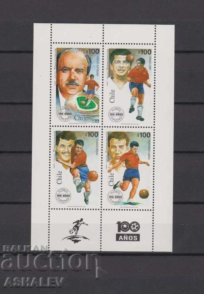 1995 100 Years of Chilean Football Block**