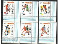 Rwanda 1986 World. football championship 6v.**