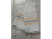 Old hand woven cloth kennar embroidery lace