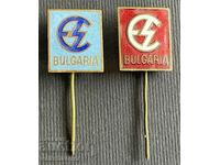 38243 Bulgaria 2 characters Elektoimpex enamel company