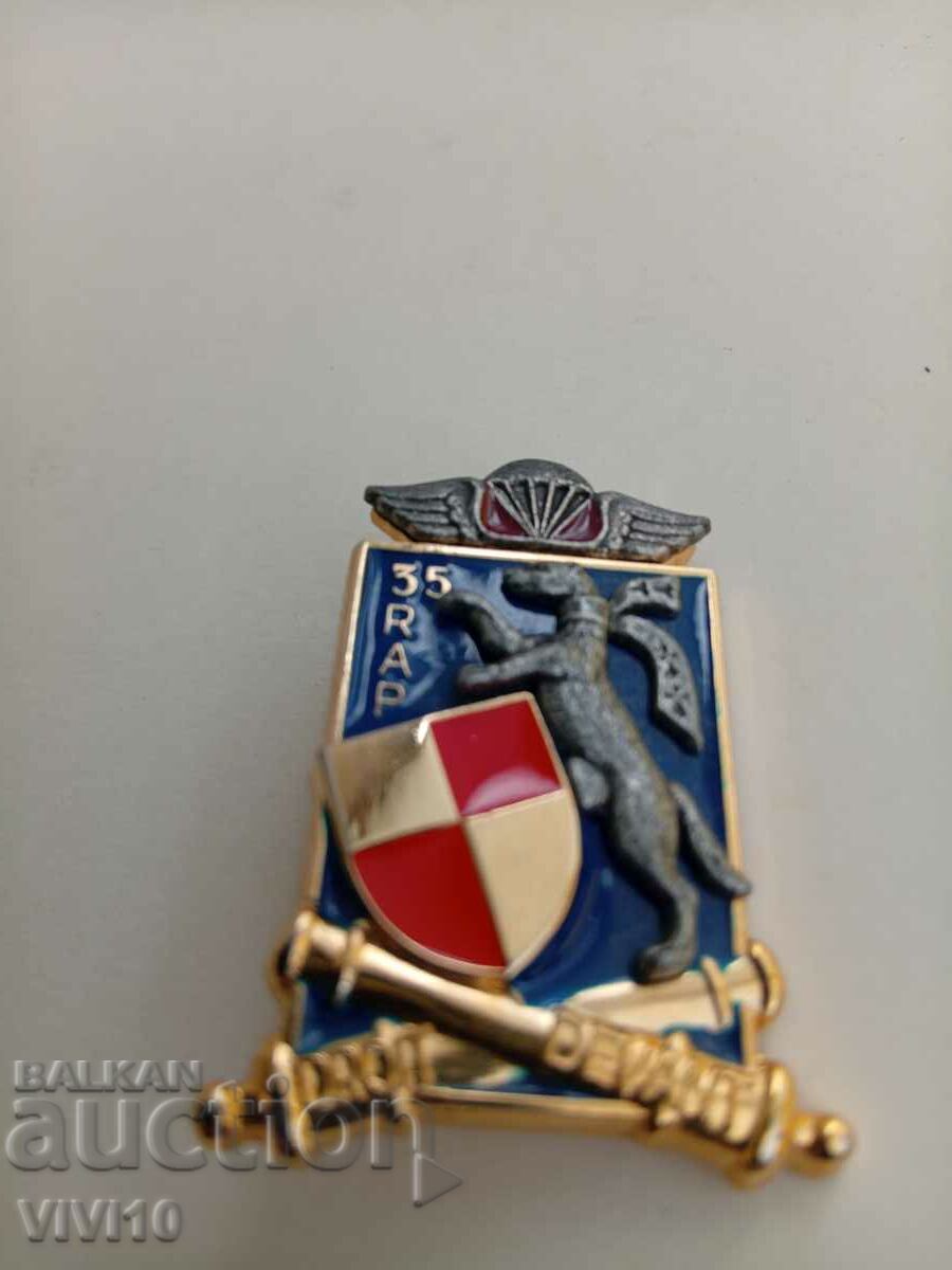 Gorgeous France Military Badge