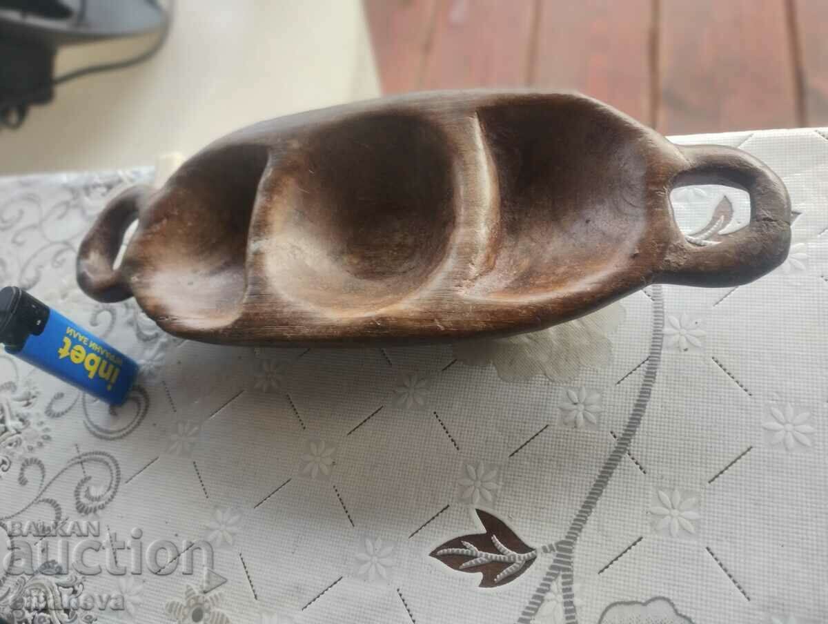 African wooden spice bowl with price 30.00 BGN | € 15.34 African wooden spice bowl with price 30.00 BGN | € 15.34