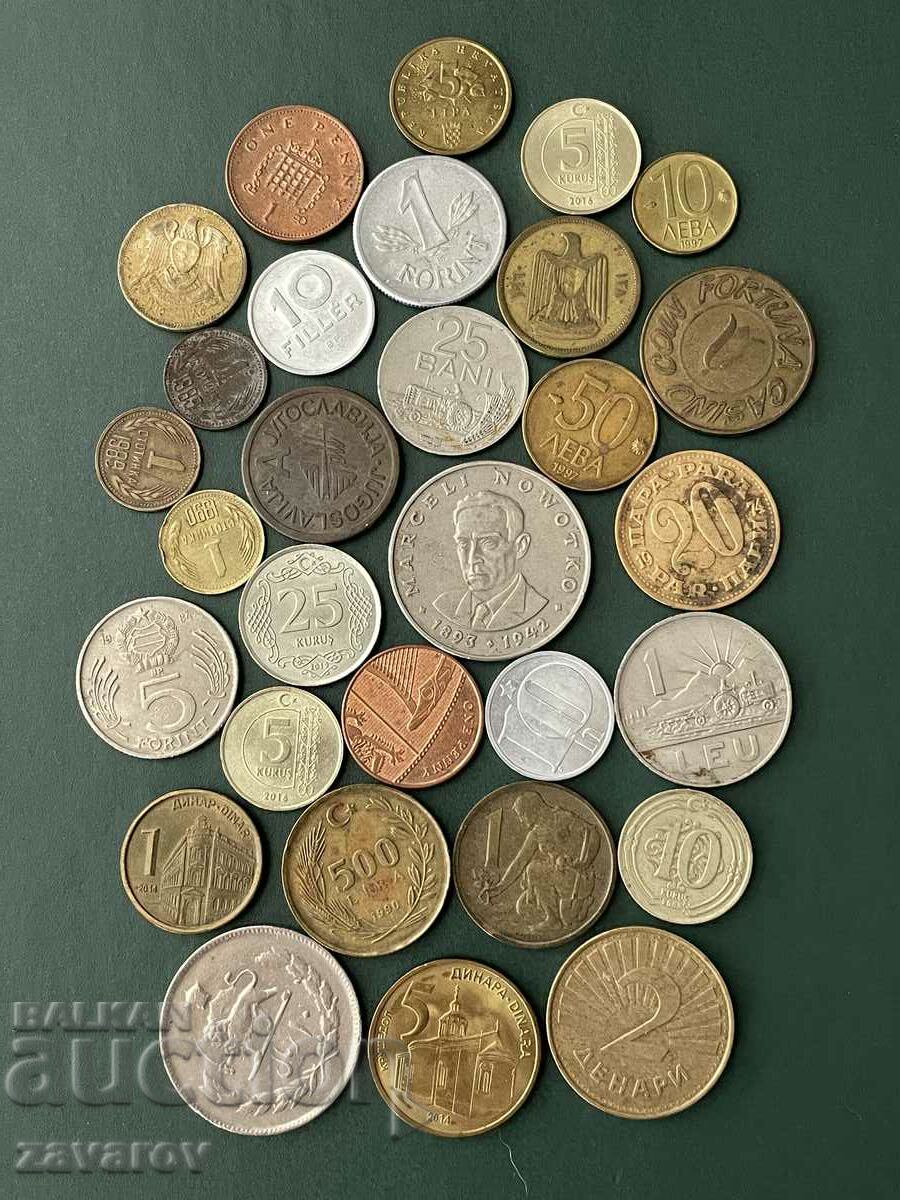 Lot Coins 30 pieces