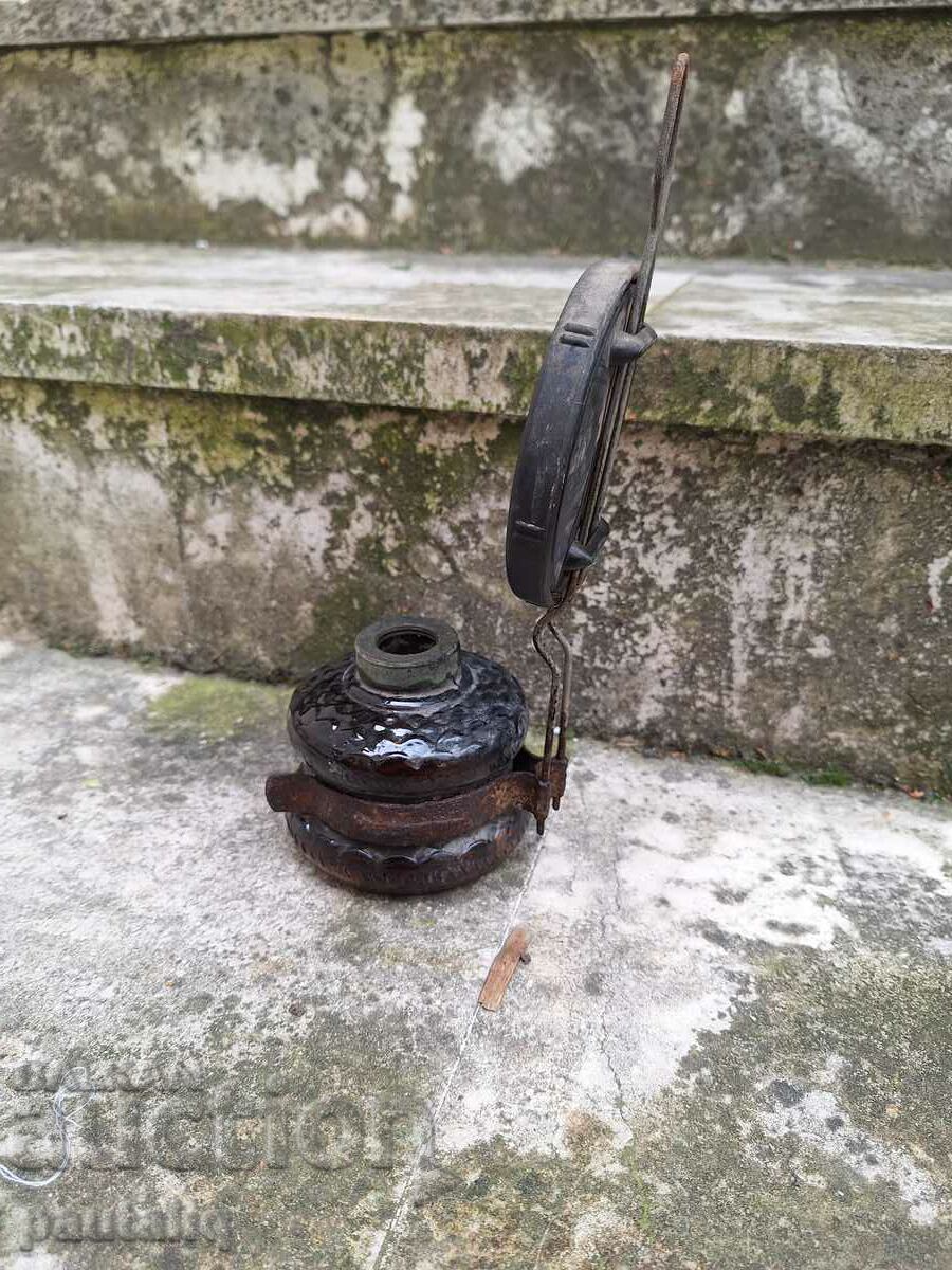 GAS LAMP LANTERN BROWN - 5 GAS LAMP LANTERN BROWN - 5