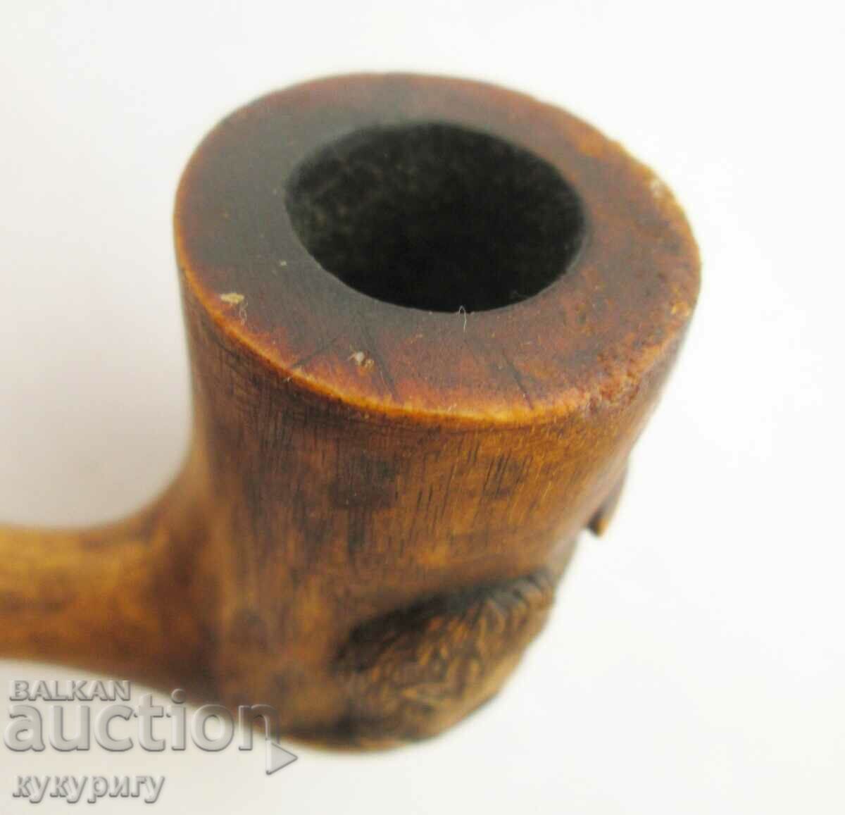 Gandalf long pipe wood carving completely handmade with price 100.00 BGN | € 51.13