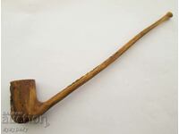 Gandalf long pipe wood carving completely handmade